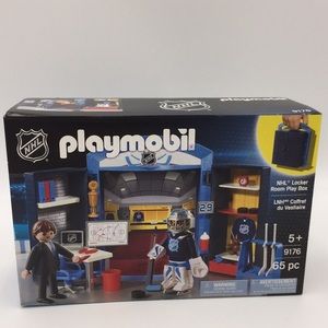 Playmobil NHL Hockey Locker Room Play Box 9176